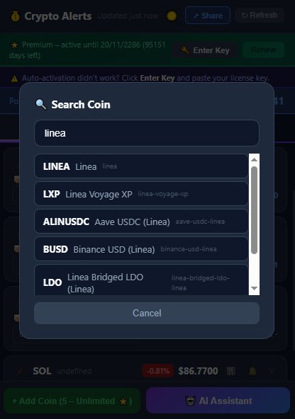 Search any coin